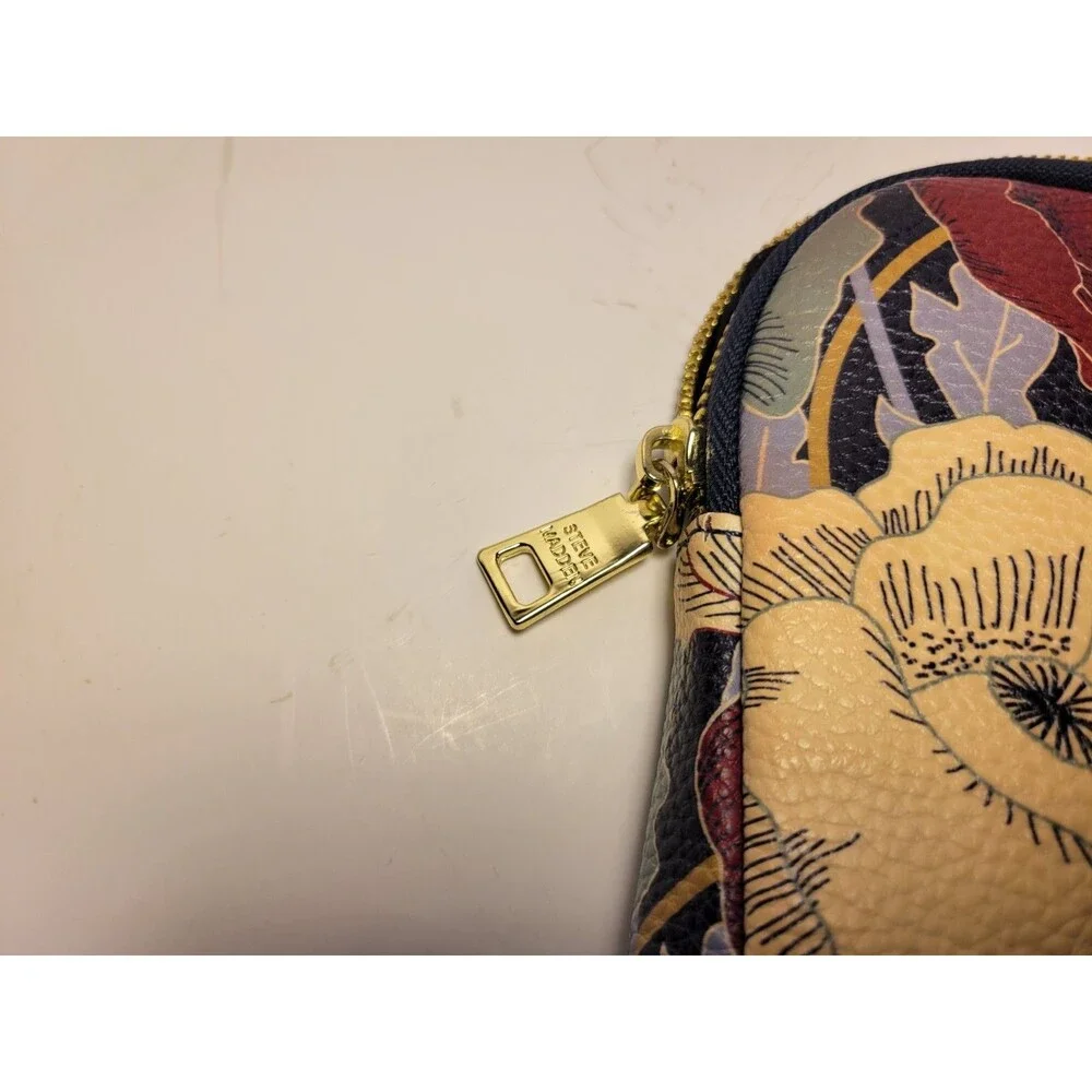 Steve Madden Lap Top Sleeve Case Tablet Floral Bag Boho Botanical Zipper Logo